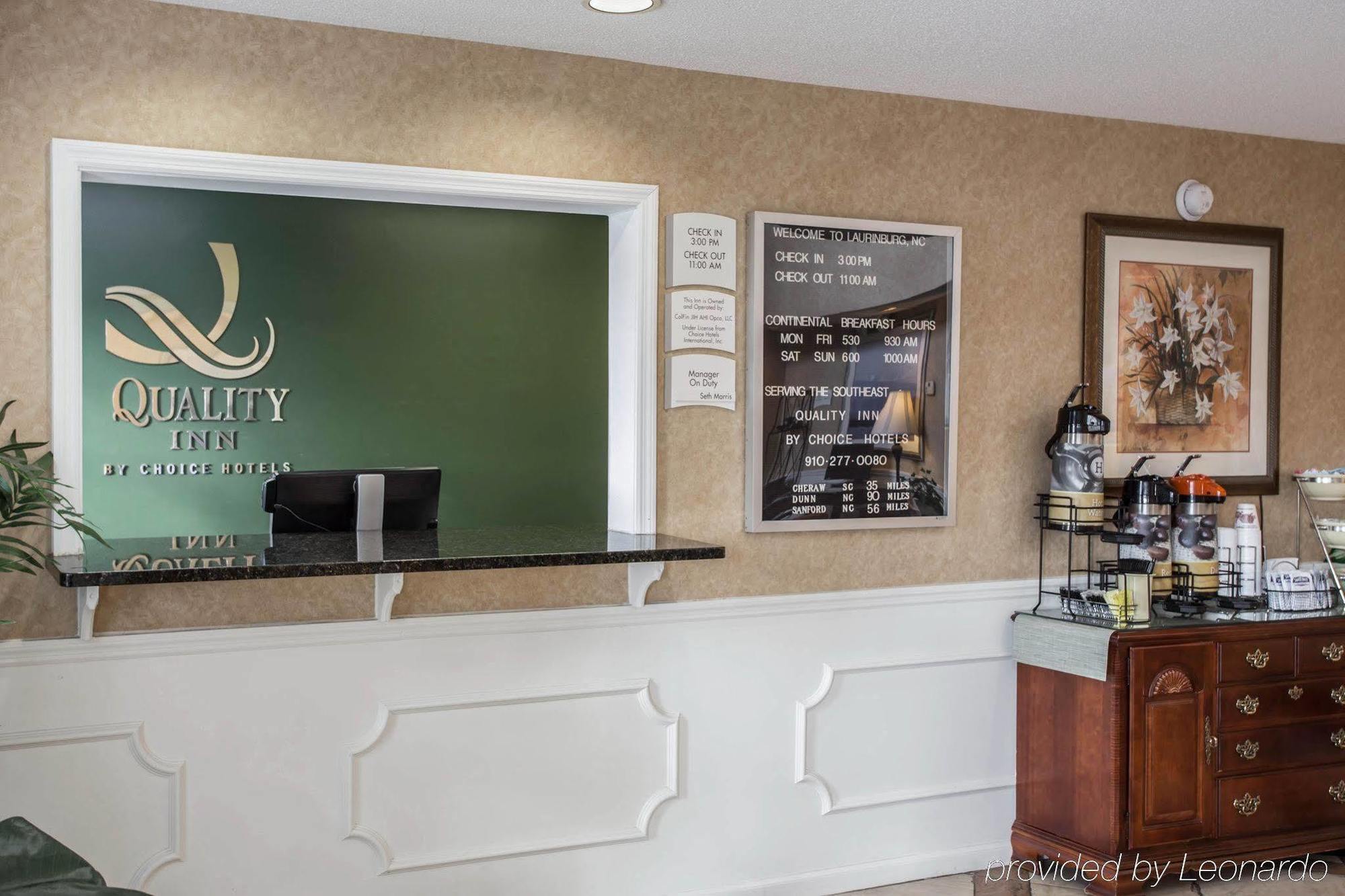 Quality Inn Laurinburg Dış mekan fotoğraf