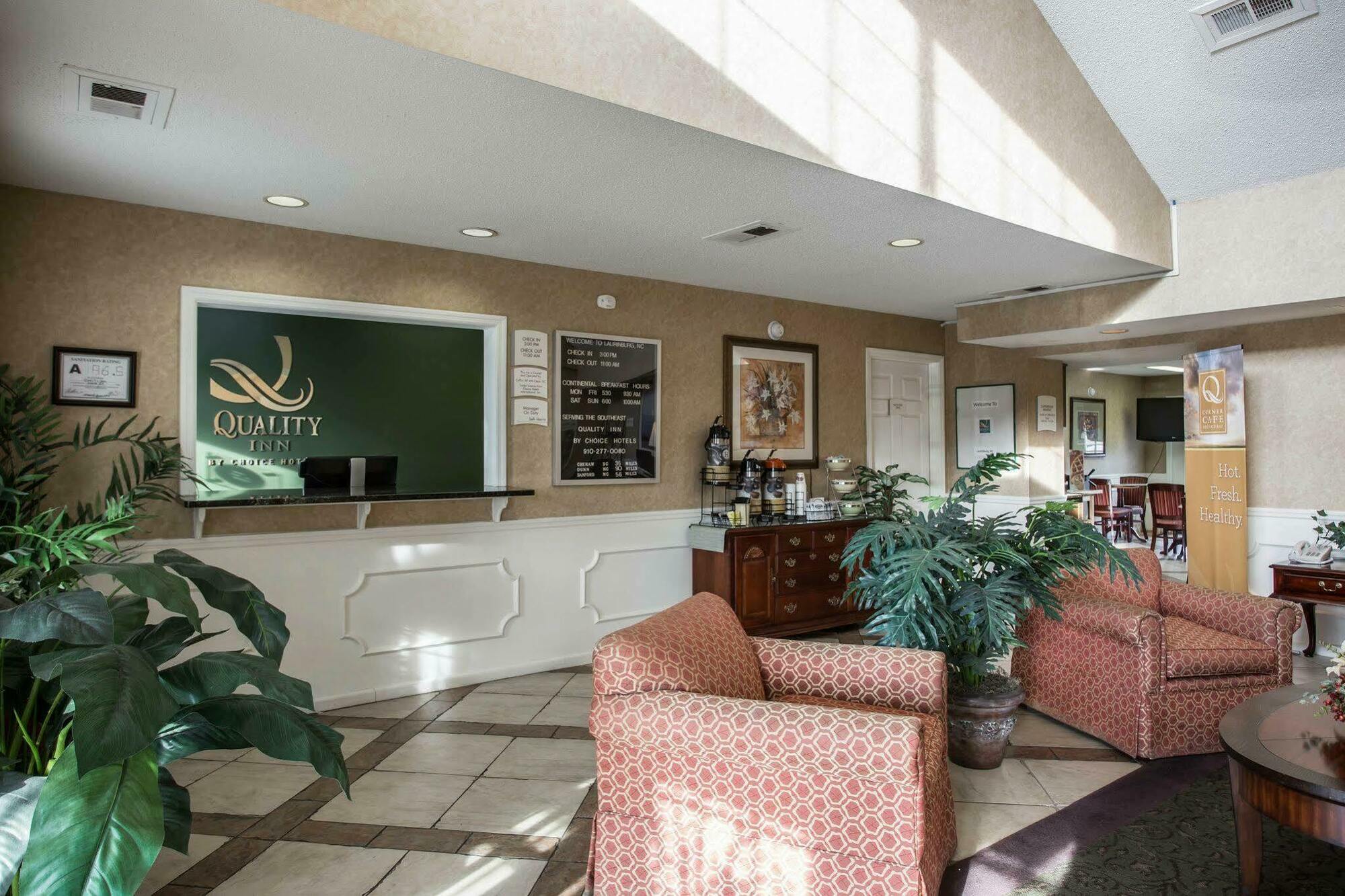 Quality Inn Laurinburg Dış mekan fotoğraf